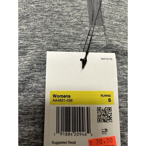 Nike Women's Element 1/2 Zip Running Top Gunsmoke/Atmosphere Grey Size Small - Picture 3 of 3